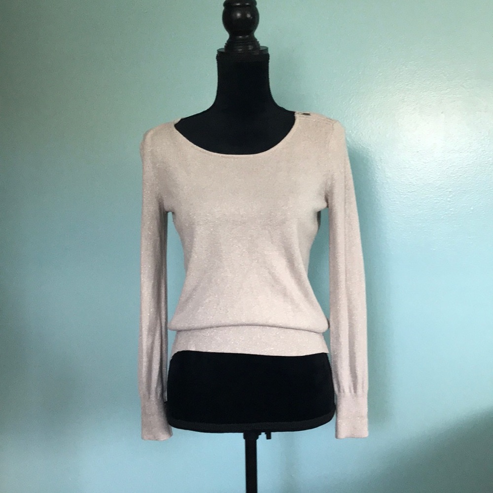 Loft zipper shoulder Sweater